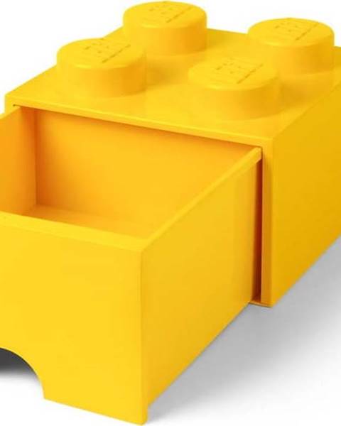 LEGO Žlutý úložný box se šuplíkem LEGO®