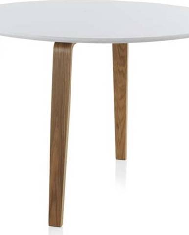 Bílý kulatý jídelní stůl Geese, ⌀ 110 cm