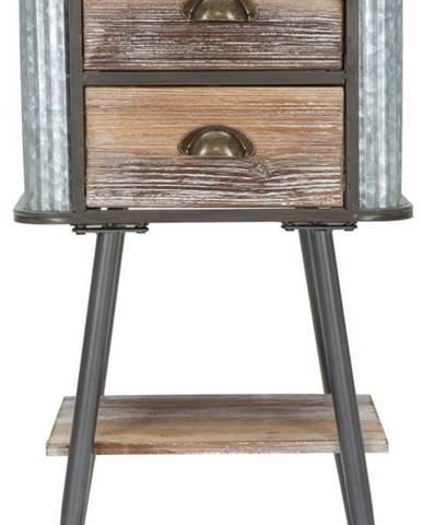 Noční stolek Mauro Ferretti Bronx, výška 72,5 cm