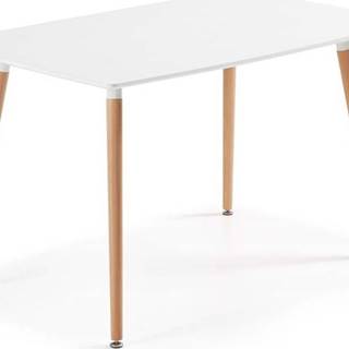 Jídelní stůl z bukového dřeva La Forma Daw, 140 x 80 cm