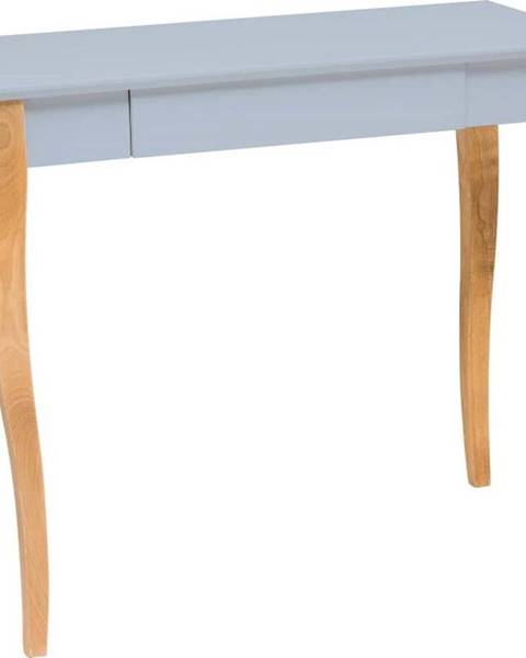 Ragaba Světle šedý psací stůl Ragaba Lillo, délka 85 cm