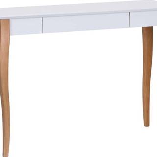 Bílý psací stůl Ragaba Lillo, délka 105 cm