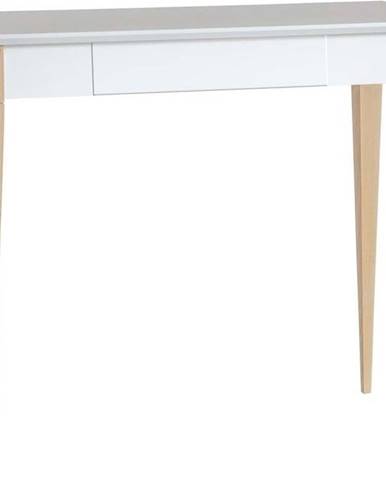 Bílý pracovní stůl Ragaba Mimo, šířka 85 cm