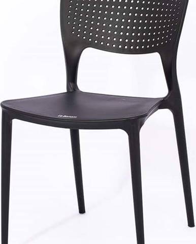 Černá zahradní židle Le Bonom Wendy