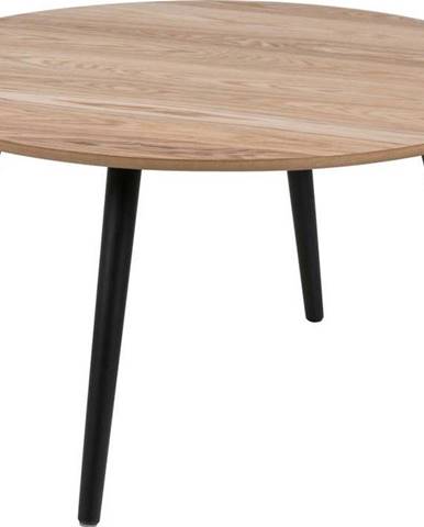 Konferenční stolek s dýhou z jasanu Actona Stafford, ⌀ 80 cm
