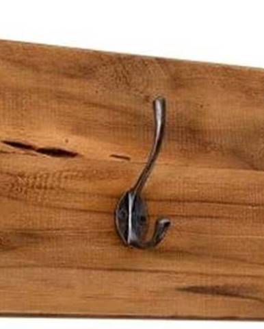 Věšák na kabáty z neopracovaného teakového dřeva HSM collection Railwood