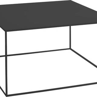 Černý konferenční stolek Custom Form Tensio, 80 x 80 cm