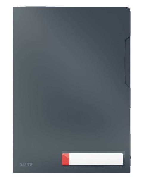 Leitz Šedé neprůhledné kancelářské desky Leitz Cosy, A4