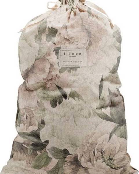 Linen Couture Látkový vak na prádlo s příměsí lnu Really Nice Things Bag Lily, výška 75 cm