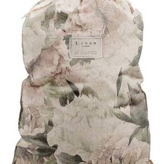 Látkový vak na prádlo s příměsí lnu Really Nice Things Bag Lily, výška 75 cm
