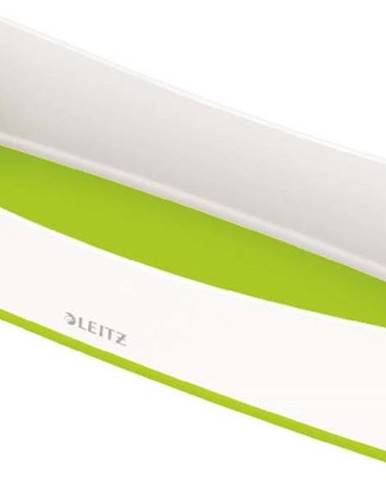 Bílo-zelený plastový organizér na psací potřeby MyBox - Leitz