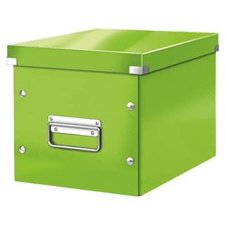 Zelená úložná krabice Leitz Office, délka 26 cm