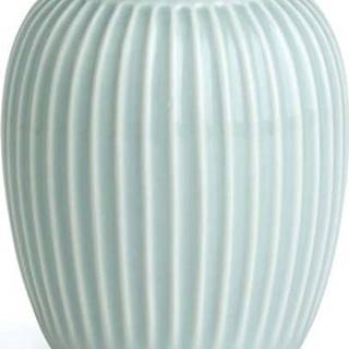 Mentolově modrá kameninová váza Kähler Design Hammershoi, ⌀ 8,5 cm