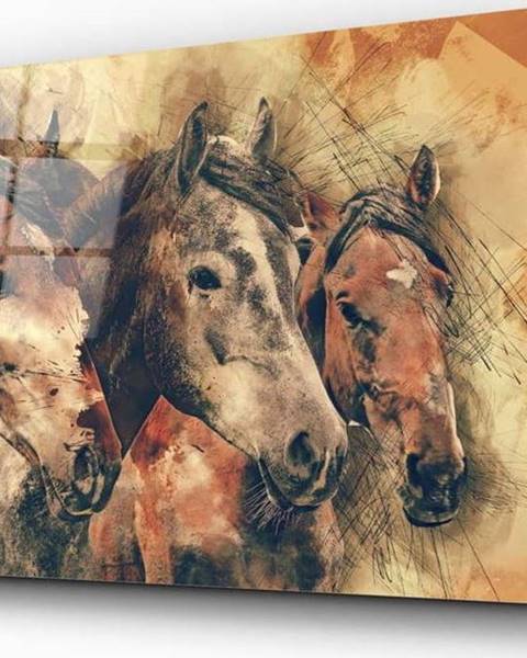 Skleněný obraz Insigne Horses
