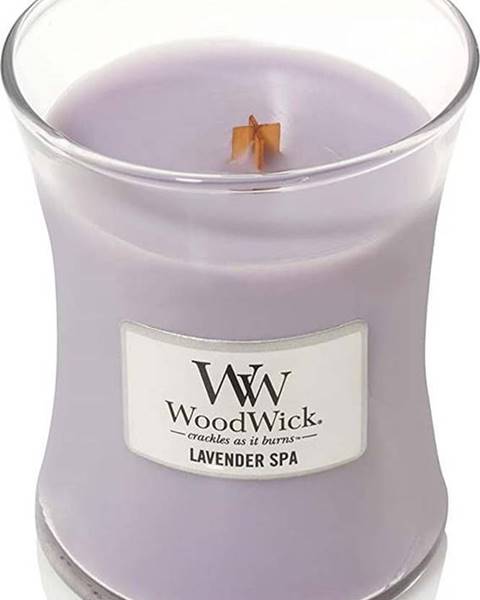 WoodWick Vonná svíčka WoodWick Levandulová lázeň, 55 hodin hoření