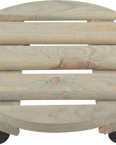 Podložka pod květináč z borovicového dřeva Esschert Design, ⌀ 29 cm
