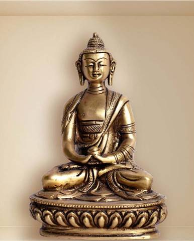 Samolepka s 3D efektem Ambiance Buddha Statue