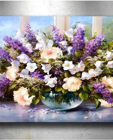 Obraz Tablo Center Purple Flowers, 70 x 50 cm