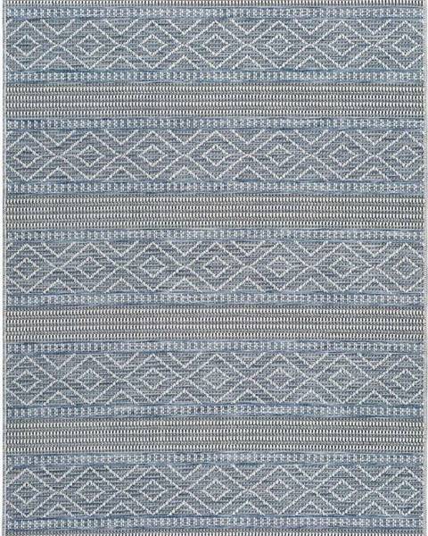 Universal Modrý venkovní koberec Universal Cork Lines, 130 x 190 cm