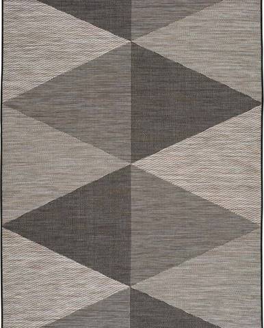 Šedý venkovní koberec Universal Biorn Grey, 154 x 230 cm
