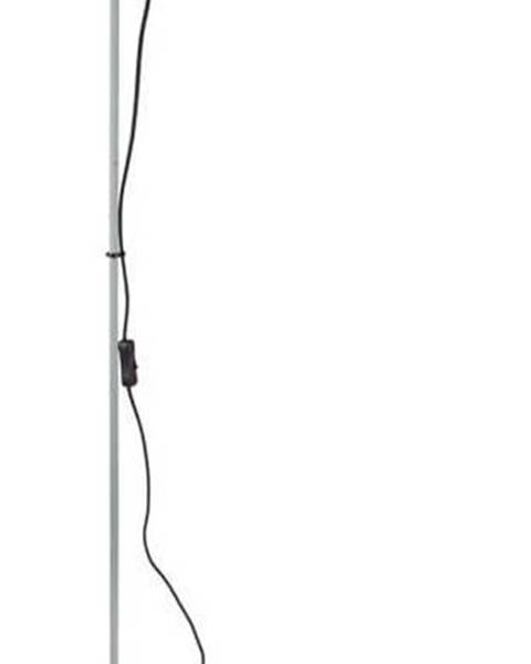 Leitmotiv Šedozelená stojací lampa Leitmotiv Mini Cone, výška 147,5 cm