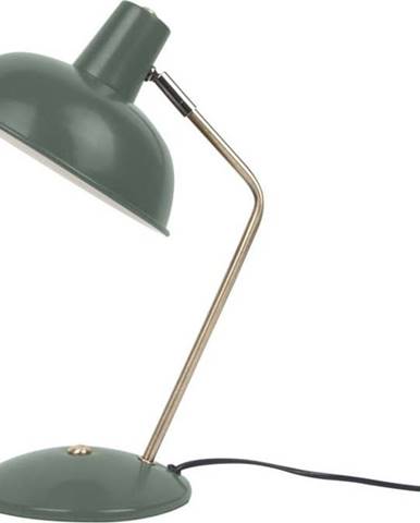 Tmavě zelená stolní lampa Leitmotiv Hood