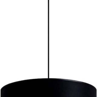 Černé závěsné svítidlo s vnitřkem ve zlaté barvě Sotto Luce Mika, ⌀ 50 cm