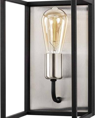 Černé nástěnné svítidlo Opviq lights Kafes, výška 28 cm