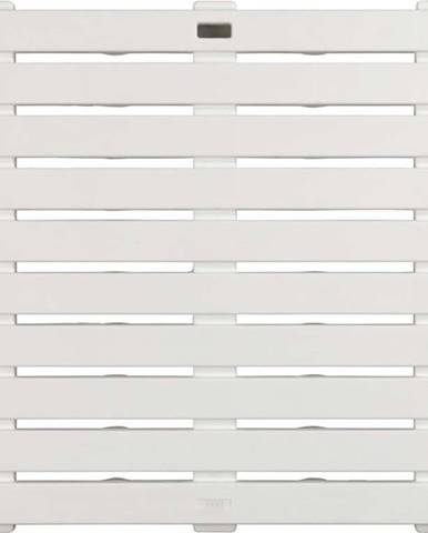 Bílá předložka vhodná i do exteriéru Wenko Outdoor White, 55 x 55 cm