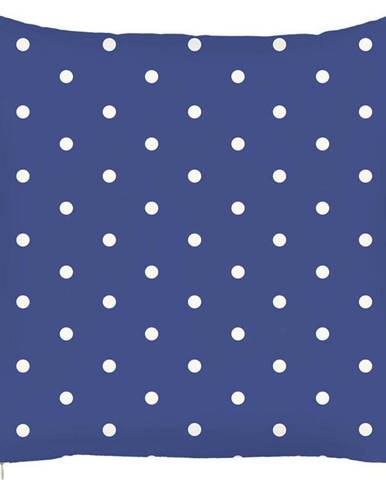 Modrý povlak na polštář Mike & Co. NEW YORK Little Dots, 43 x 43 cm