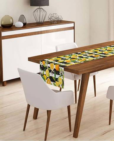Běhoun na stůl Minimalist Cushion Covers Lemon, 45 x 140 cm