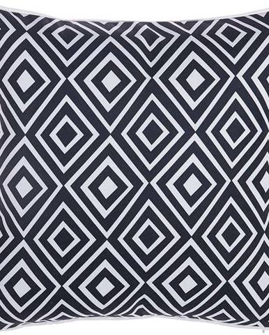 Černobílý povlak na polštář Mike & Co. NEW YORK Rhombus, 43 x 43 cm