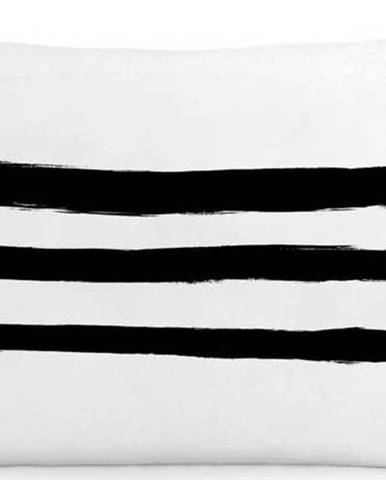 Sada 2 bavlněných povlaků na polštář Blanc Stripes, 50 x 75 cm