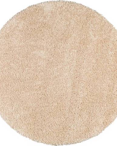 Krémově bílý koberec Universal Aqua Liso, ø 80 cm