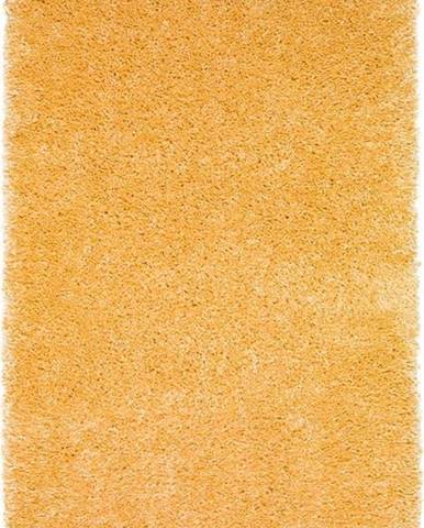 Žlutý koberec Universal Aqua Liso, 57 x 110 cm