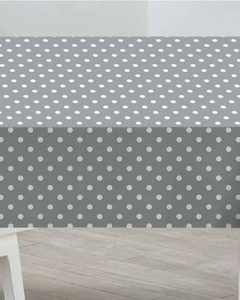 Sabichi Ubrus Sabichi Grey Dots, 178 x 132 cm