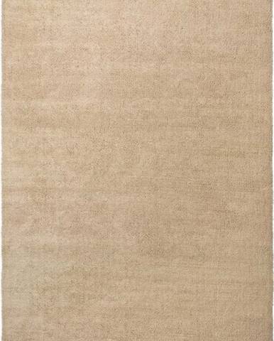 Béžový koberec Universal Shanghai Liso, 80 x 150 cm