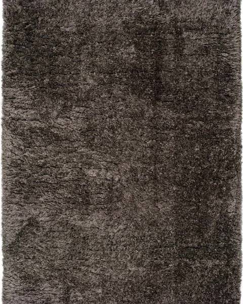 Universal Tmavě šedý koberec Universal Floki Liso, 60 x 120 cm