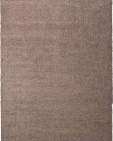 Hnědý koberec Universal Shanghai Liso, 140 x 200 cm