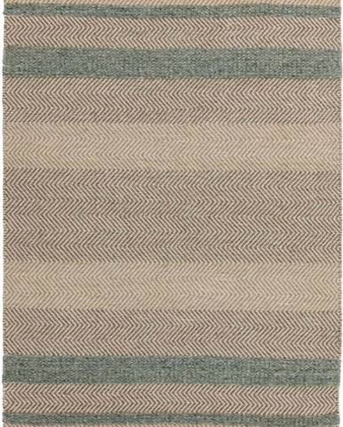 Hnědo-tyrkysový koberec Asiatic Carpets Fields, 160 x 230 cm