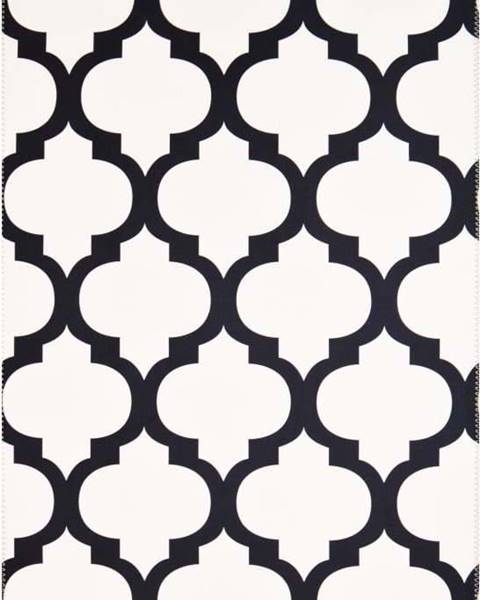 Vitaus Černobílý koberec Vitaus Jessica, 80 x 150 cm