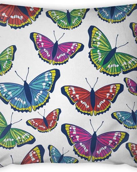 Povlak na polštář Vitaus Butterflies, 43 x 43 cm