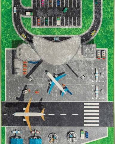 Dětský koberec Airport, 140 x 190 cm