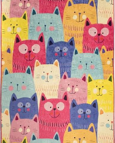 Dětský koberec Cats, 140 x 190 cm