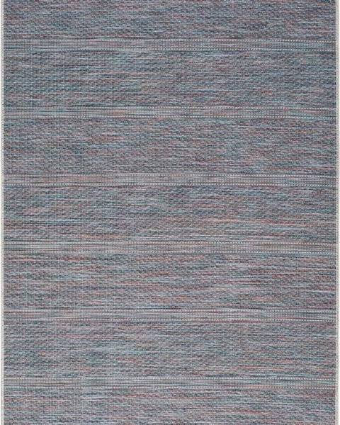 Universal Tmavě modrý venkovní koberec Universal Bliss, 55 x 110 cm