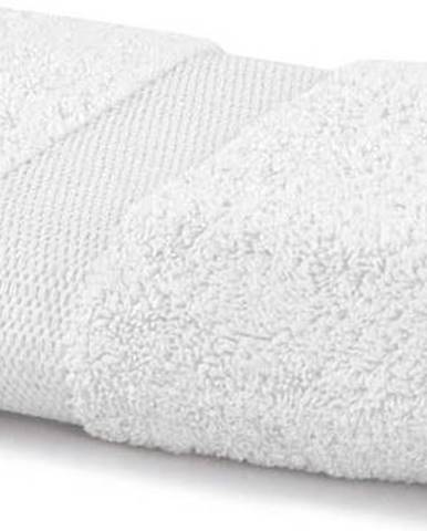 Bílý ručník DecoKing Marina, 50 x 100 cm