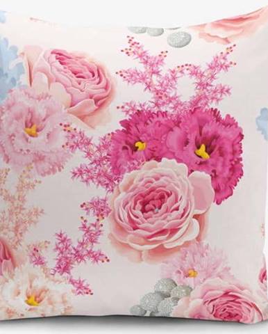 Povlak na polštář Minimalist Cushion Covers Flowers, 45 x 45 cm