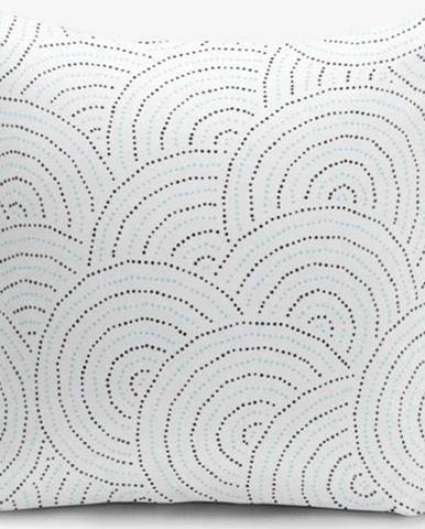 Povlak na polštář s příměsí bavlny Minimalist Cushion Covers Ring Modern Razza, 45 x 45 cm