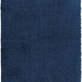Tmavě modrá koupelnová předložka Wenko Belize, 55 x 65 cm