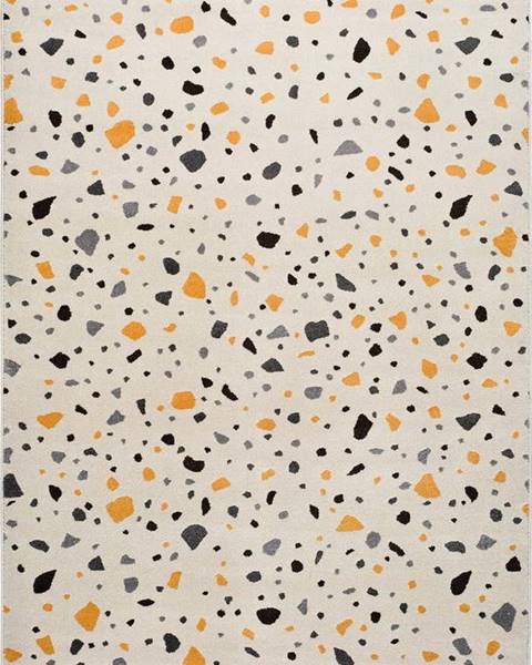 Universal Bílý koberec Universal Adra Punto, 57 x 110 cm